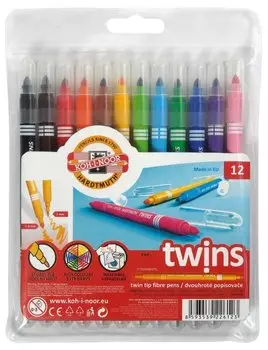 Фломастеры Koh-I-Noor, 12 шт. (771023AB02TE)