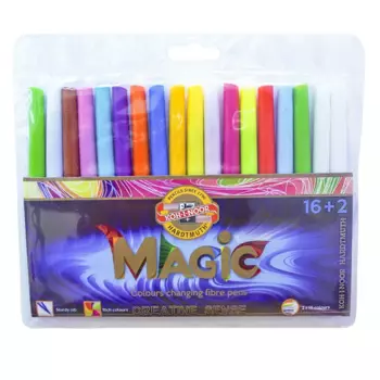 Фломастеры Koh-I-Noor Magic, 18 шт. (771612AH01TE)