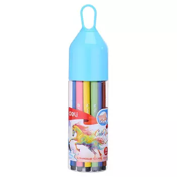 Фломастеры смываемые Deli EC10516 ColoRun, 18 шт. (EC10516)
