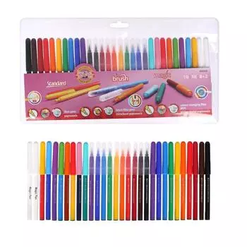 Фломастеры смываемые Koh-I-Noor 771629CJ01TE, 30 шт. (771629CJ01TE)