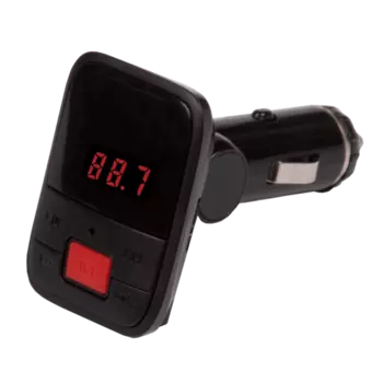 FM-трансмиттер Ritmix FMT-A745, Bluetooth, USB, microSD, черный (15119074)