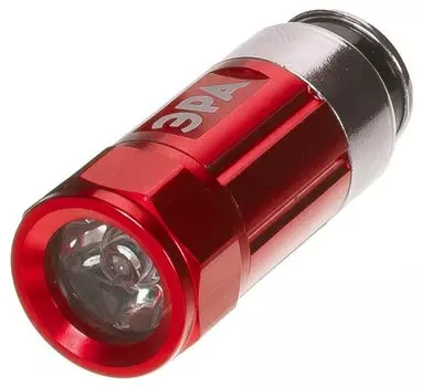 Фонарь ЭРА AA-501, 0.18W, 10Lm, 120mAh, IP20, зарядка от прикуривателя 12V, металл/алюминий, черный/серый/красный/синий (Б0030180)