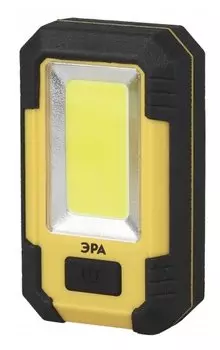 Фонарь рабочий ЭРА Практик RA-801, 15 Вт, 400 лм, Powerbank, IP40, черный/желтый (Б0027824)