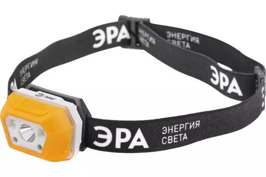 Фонарь налобный ЭРА "Рабочие Практик" GA-810 400 лм 3Вт сенсорное включение (Б0052318)