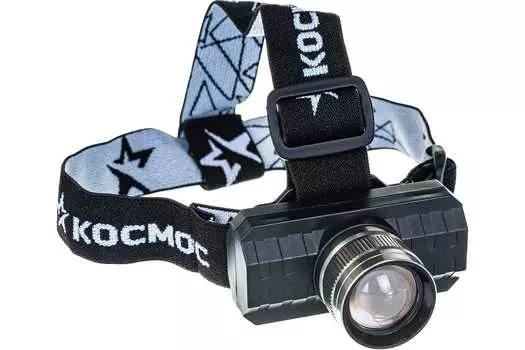 Фонарь налобный КОСМОС H3WZoo (KocH3WZoo) 180 лм 3Вт 3 режима, 8 часов работы
