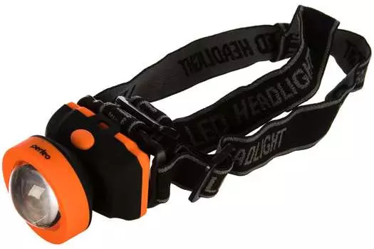 Фонарь налобный Perfeo Brave 100 лм 1Вт (PF_A4447)