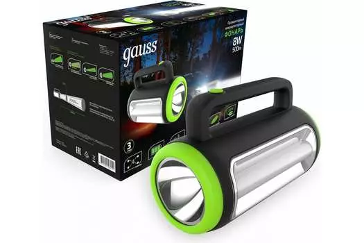 Фонарь-прожектор Gauss (GFL603) 400 лм 1500mAh