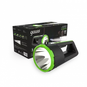 Фонарь-прожектор Gauss (GFL701) 280 лм 5Вт 5000mAh