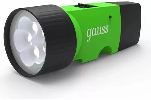 Фонарь ручной Gauss (GFL103) 40 лм 1Вт 250mAh
