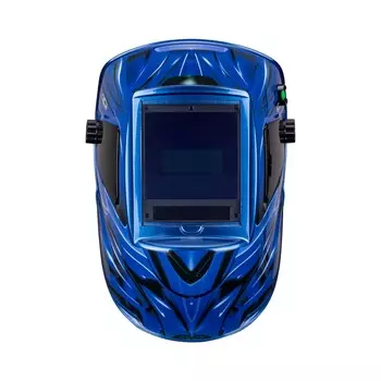 Маска сварщика FoxWeld MEGA LED 2, светофильтр хамелеон, степень затемнения 3DIN-13 DIN, смотровое окно 100х93 (8255)