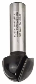 Фреза концевая BOSCH Standard for Wood 2608628370, галтельная, фрезы 20мм, хвостовика 8мм (2608628370)