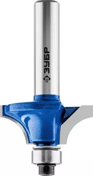 Фреза концевая ЗУБР Профессионал 28700-28.6, калевочная, кромочная, фрезы 2.86 см, хвостовика 8 мм