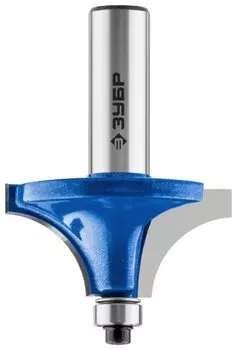 Фреза концевая ЗУБР Профессионал 28700-44.5, калевочная, кромочная, фрезы 4.45 см, хвостовика 8 мм