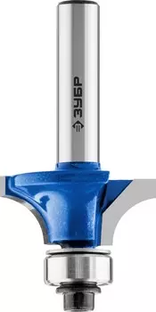 Фреза концевая ЗУБР Профессионал 28701-28.6, калевочная, кромочная, фрезы 2.86 см, хвостовика 8 мм