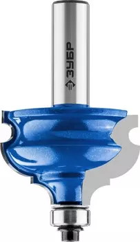 Фреза концевая ЗУБР Профессионал 28715-44.5, фигурная, кромочная, фрезы 4.45 см, хвостовика 1.2 см