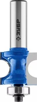 Фреза концевая ЗУБР Профессионал 28722-25.4, кромочная полустержневая с подшипником, фрезы 2.54 см, хвостовика 1.2 см