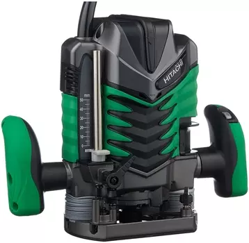 Фрезер вертикальный Hikoki M8V2, сетевой, 1150Вт, скорость вращения 11000 об/мин - 25000 об/мин, глубина фрезерования 60мм, размер цанги 8мм, регулировка скорости вращения, 3.6кг (M8V2NSZ)