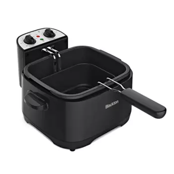 Фритюрница Blackton Bt DF1112 2 кВт, 3 л, черный