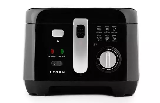 Фритюрница Leran DF 2550 1.8 кВт, 2.5 л, черный