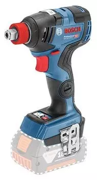 Гайковерт BOSCH GDX 18V-200 C, аккумуляторный, ударный, 200 Н·м, квадрат 1/2", Li-Ion, 18В, поставляется без аккумуляторов и зарядного устройства, 1.17кг (06019G4204)