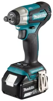 Гайковерт Makita DTW181RFE, аккумуляторный, ударный, 210 Н·м, квадрат 1/2", 3 А·ч, Li-Ion, 18В, два аккумулятора, кейс, 1.2кг