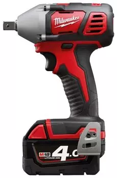 Гайковерт Milwaukee M18 BIW12-0, аккумуляторный, ударный, 240 Н·м, квадрат 1/2", Li-Ion, 18В, поставляется без аккумуляторов и зарядного устройства, 1.9кг (4933443590)