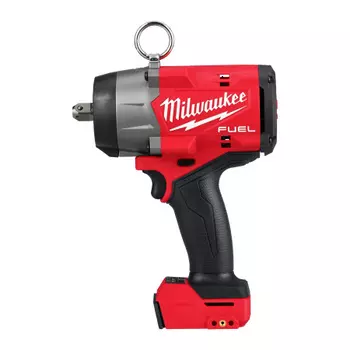 Гайковерт Milwaukee M18 FHIW2P12-0X FUEL, аккумуляторный, ударный, 1.49 мкм, 1/2" квадратный с фрикционным кольцом, Li-Ion, 18 В, кейс, 3.4 кг (4933492785) поставляется без аккумуляторов и зарядного устройства