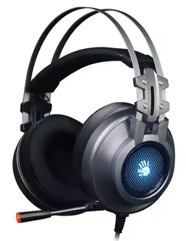 Гарнитура A4Tech Bloody G525, USB, серый (G525 GREY)