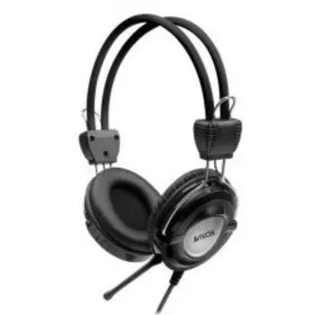 Проводная гарнитура A4Tech HS-19, 2xJack 3.5mm, синий