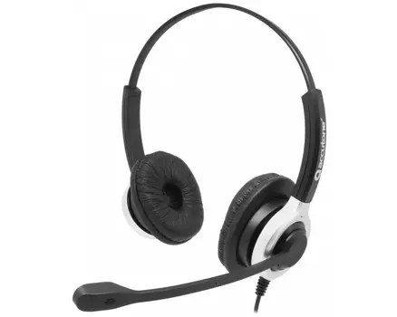 Гарнитура Accutone WB610MKII, стерео, QD, 90см, черный/серебристый