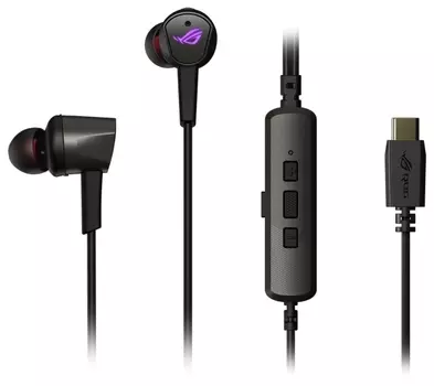 Гарнитура Asus ROG Cetra II, USB-C, черный (90YH02S0-B2UA00)