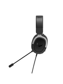 Гарнитура Asus TUF Gaming H3, jack 3.5 mm, черный/серебристый (90YH025S-B1UA00)