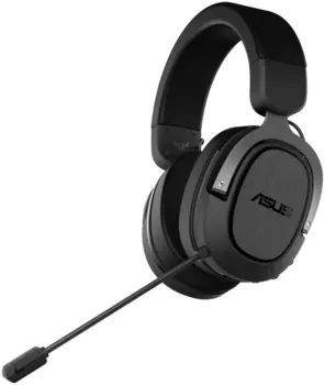 Проводная гарнитура ASUS TUF GAMING H3 WIRELESS, USB Type-C, черный (90YH02ZG-B3UA00)