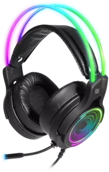 Проводная гарнитура Defender Cosmo PRO, USB, черный (64536)