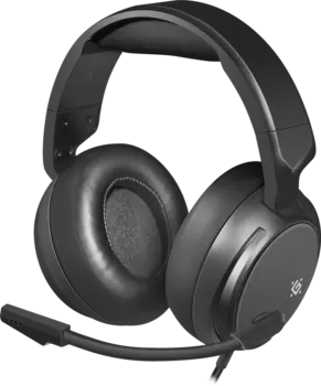 Проводная гарнитура Defender Shadow, 2xjack 3.5mm/jack 3.5mm 4-pin, черный (64600)