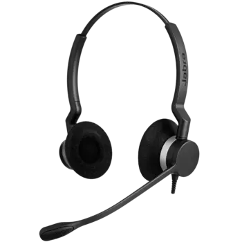 Гарнитура Jabra BIZ 2300 DUO, QD, черный (2309-820-104)