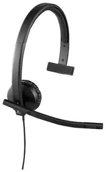 Проводная гарнитура Logitech USB Headset Mono H570e, USB, черный