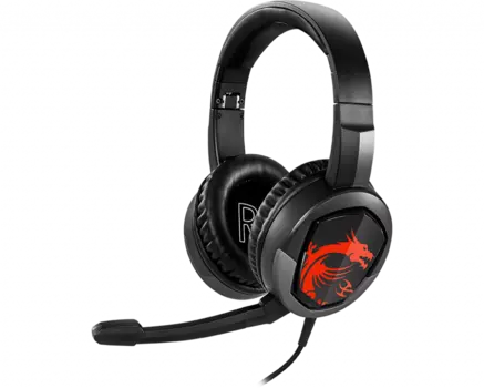 Проводная гарнитура MSI IMMERSE GH30, Jack 3.5mm, черный