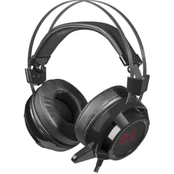 Гарнитура Redragon Siren 2, USB, черный/красный (74830)