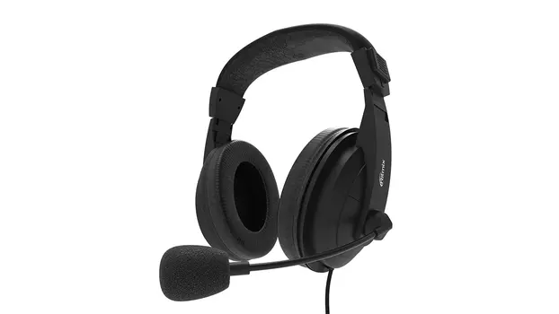 Проводная гарнитура Ritmix RH-540M, USB, черный (80001155)