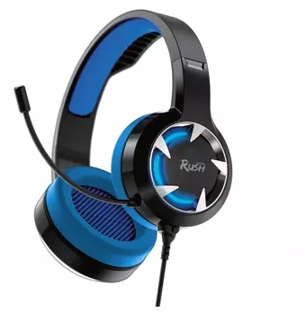 Гарнитура SmartBuy RUSH MACE, 2 x jack 3.5 мм, синий (SBHG-8300)