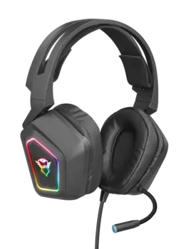 Гарнитура Trust GXT 450 Blizz, USB, черный (23191)