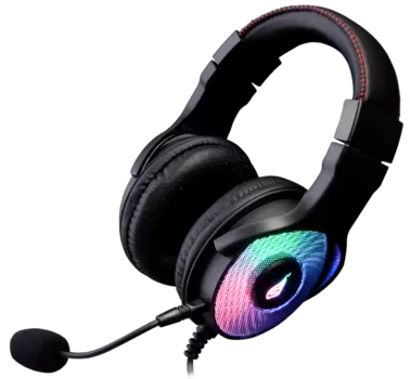 Гарнитура VERBATIM SureFire Harrier 360, USB, черный (48822)