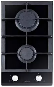 Газовая варочная панель DARINA 1T2 C 523 B, 2 конфорки, черный (000058444)