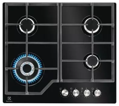 Газовая варочная панель ELECTROLUX KGG64362K, 4 конфорки, черный (KGG64362K)