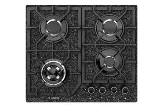 Газовая варочная панель GEFEST PBG 2232-01 K43, 4 конфорки, черный (14818001)