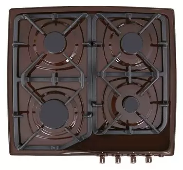 Газовая варочная панель GEFEST СГ СН 1210 К7, 4 конфорки, коричневый (34000071)