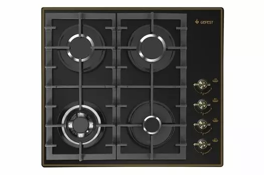 Газовая варочная панель GEFEST SG SVN 2230-01 K83, 4 конфорки, черный (14851001)