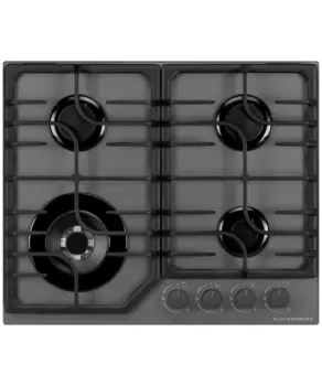 Газовая варочная панель Kuppersberg, 4 конфорки, серый (FG 63 GR)