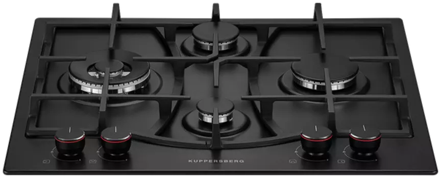 Газовая варочная панель Kuppersberg FS 67 X, 4 конфорки, серебристый (FS 67 X)